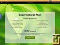 screenshot of Supernatural Plan from freehostia.com